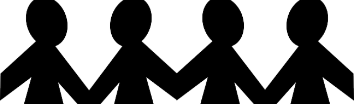 Families Are Invited To Join Our Cluster Family Learning - Stick Figure Holding Hands Clipart (700x206)