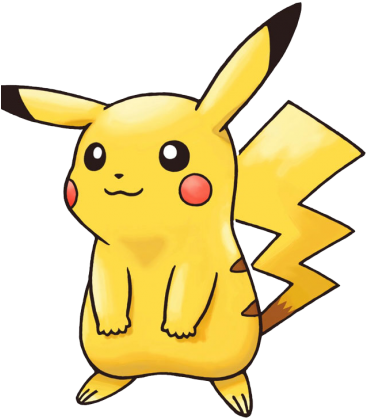 Pikachu Clipart Watch - Pikachu Tail Brown Tip (480x480)