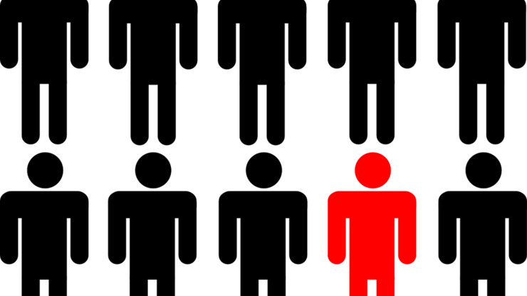 Odd One Out Clipart (740x416)