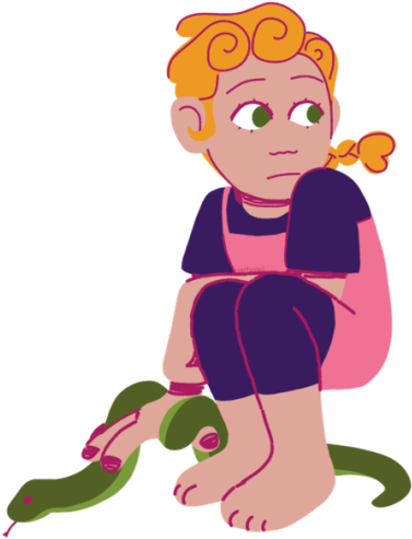 Kinda The Odd One Out No Matter Where You Go - Illustration (540x678)