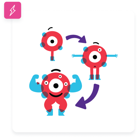 Build Interactive Stories - Cartoon (480x482)