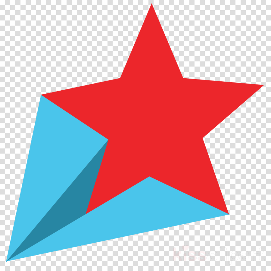3d Shooting Star Clipart Star Color Clip Art - Sea Shell Clip Arts (900x900)