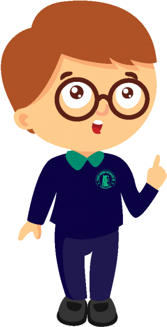 School Uniform - Cartoon Boy In School Uniform (350x665)
