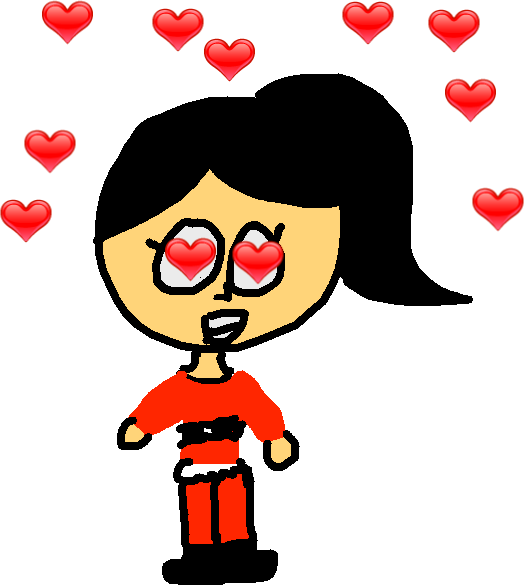 Drawing - Destiny Cute - Cartoon (524x585)