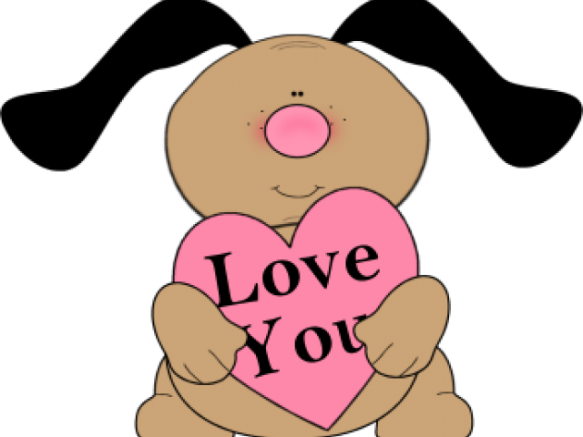 Puppy Clipart Valentine's Day - Valentine's Day Animated Clipart (640x480)