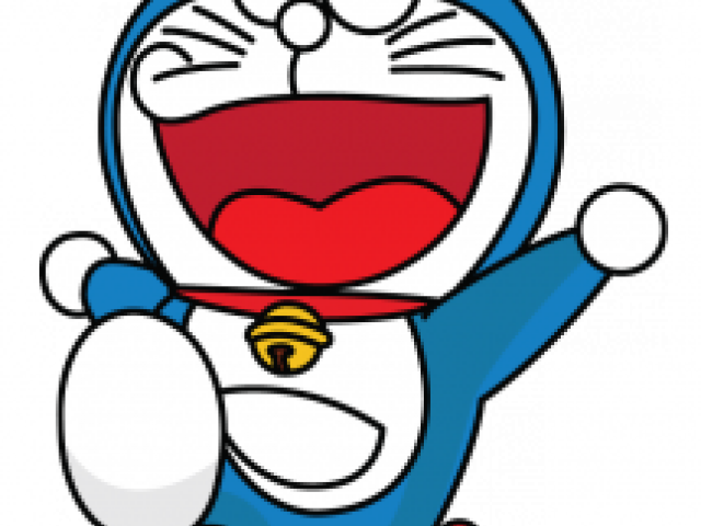 Doraemon Clipart Small - Doraemon Drawing With Colour (640x480)