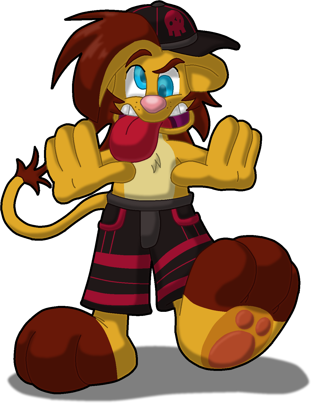 A Wild Sheen Appeared - Cartoon (1333x1708)