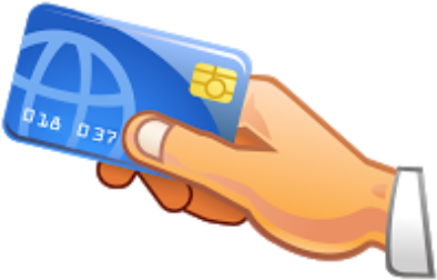 Click On The Hand With Credit Card Image To Visit Our - Click On The Hand With Credit Card Image To Visit Our (395x390)