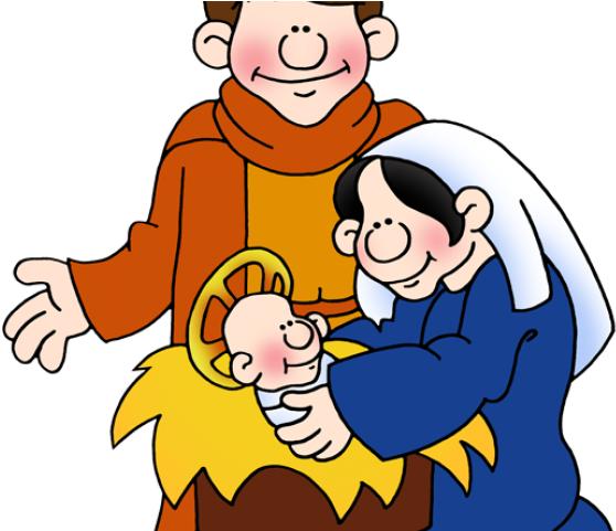 Bible Clipart Family - Phillip Martin Christmas Clipart (640x480)