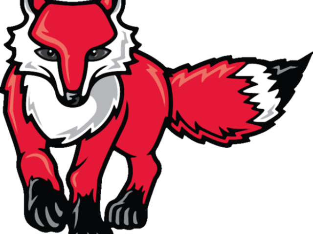 Red Fox Clipart Fox In Box - Marist Red Foxes (640x480)