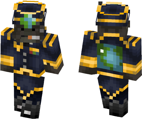 Harambe, Protector Of The Earth - Minecraft Skins Miss Marvel (584x497)