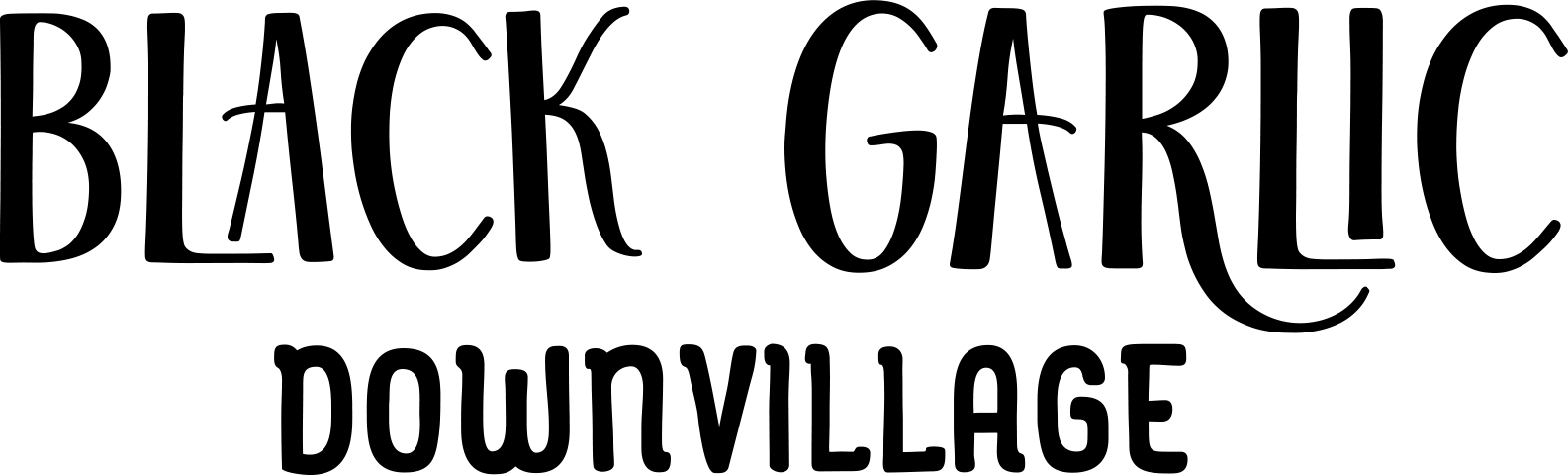 Black Garlic Downvillage - Black Garlic Downvillage (1585x480)