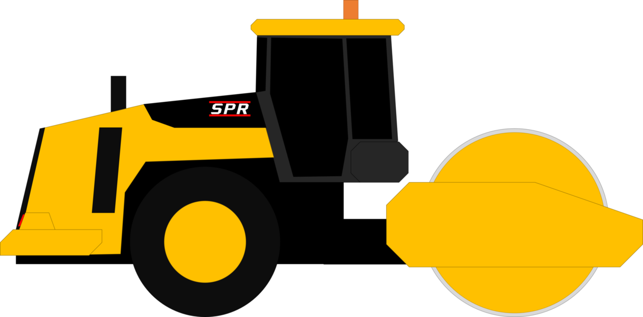 Spr Steamroller By Coulden - Steamroller Clip Art (1272x628)