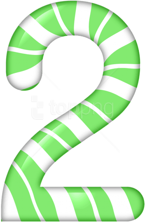 Free Png Download Number Two Candy Style Clipart Png - Candy Numbers Png (480x728)