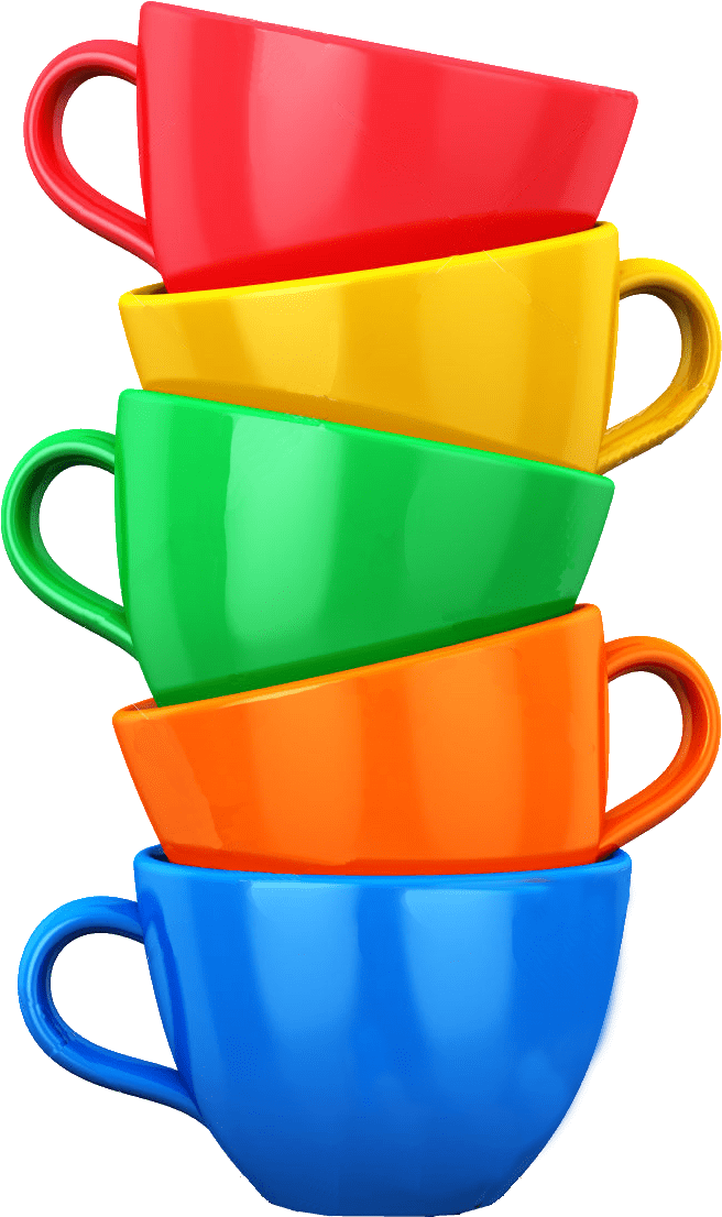 Piles Of Paper Coffee Cup - Teacup (1111x1300)