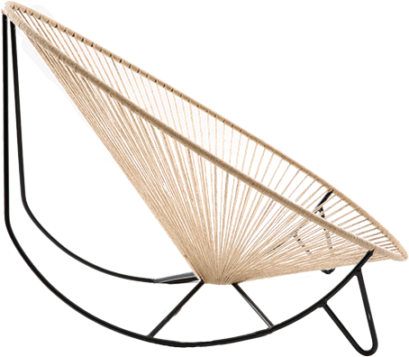 Silla Acapulco Solar Yute Sa Sly001 - Silla Acapulco Con Yute (500x500)