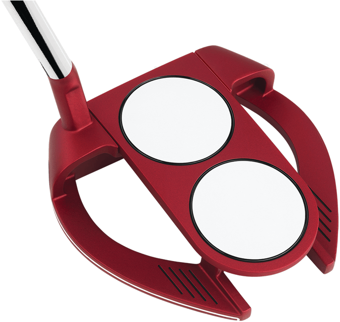 Odyssey Pt Red 2-ball Fang S - Putter (700x700)