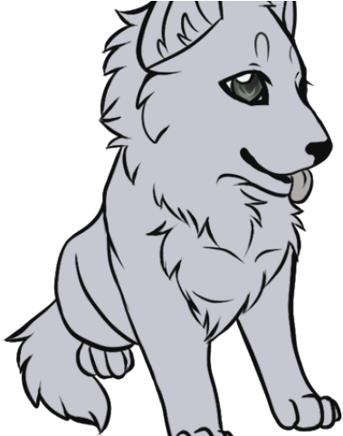 Drawn Cub Transparent - Como Desenhar Um Husky Siberiano Filhote (640x480)