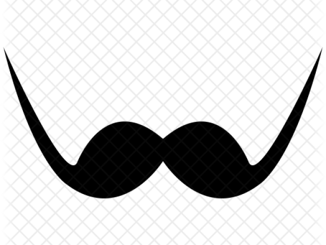 Mustache Clipart Svg - Mustache Clipart Svg (640x480)