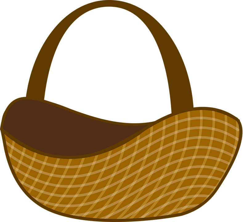 Cesta De Mimbre Dibujo (789x720)