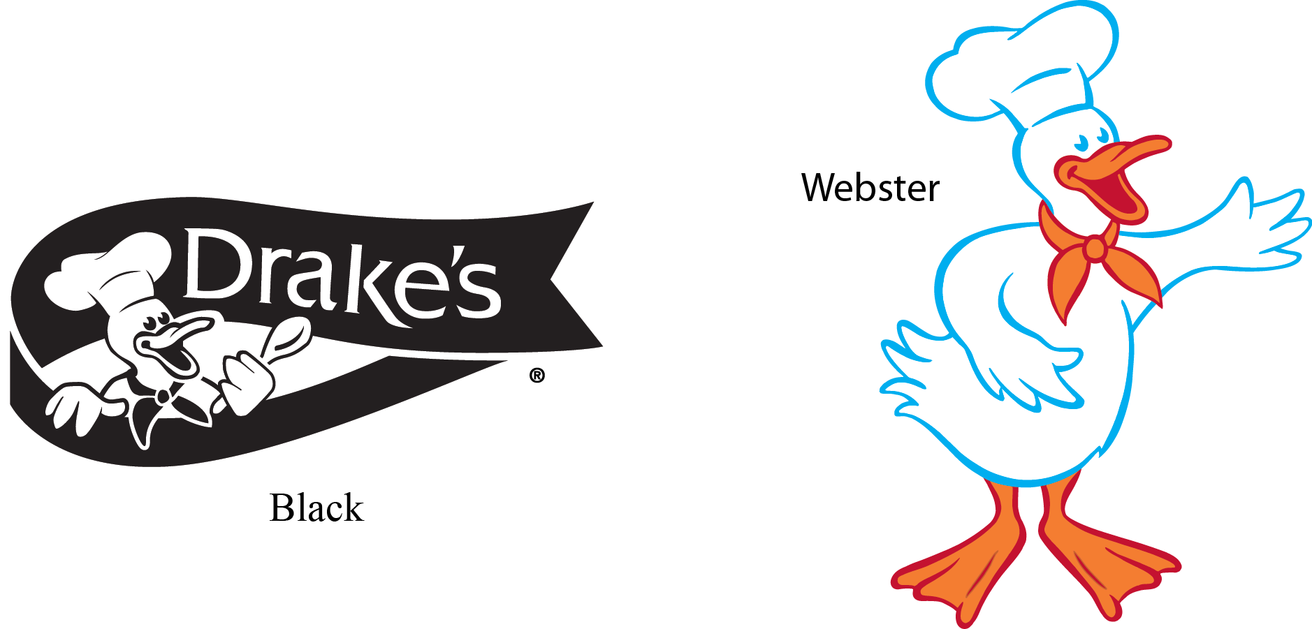 Download Drake's Black Download Webster - Drake's Cakes (1878x901)