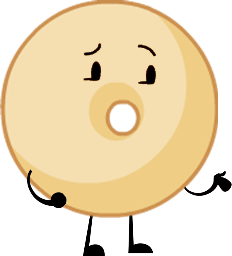 Donuts Clipart Object - Bfdi Donut Pose (817x880)