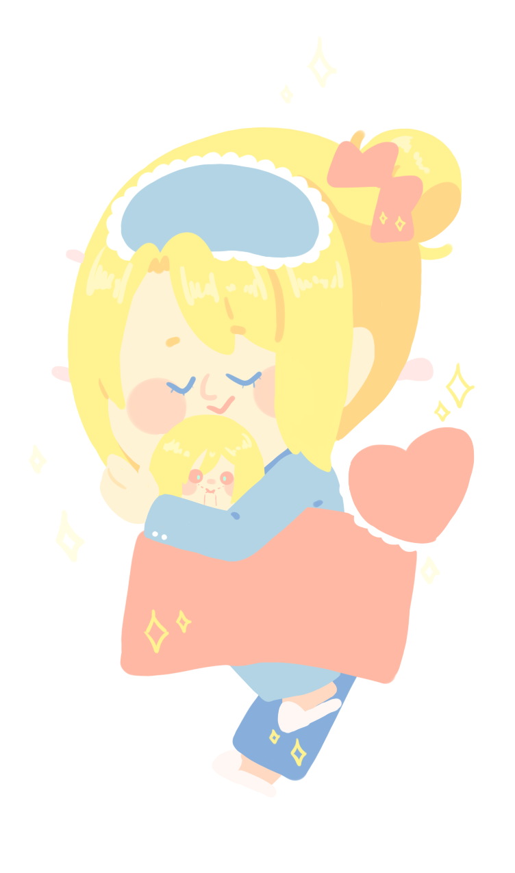 Since My Smol Angel Is Still Sleeping, Decided To Give - Illustration (1024x1280)