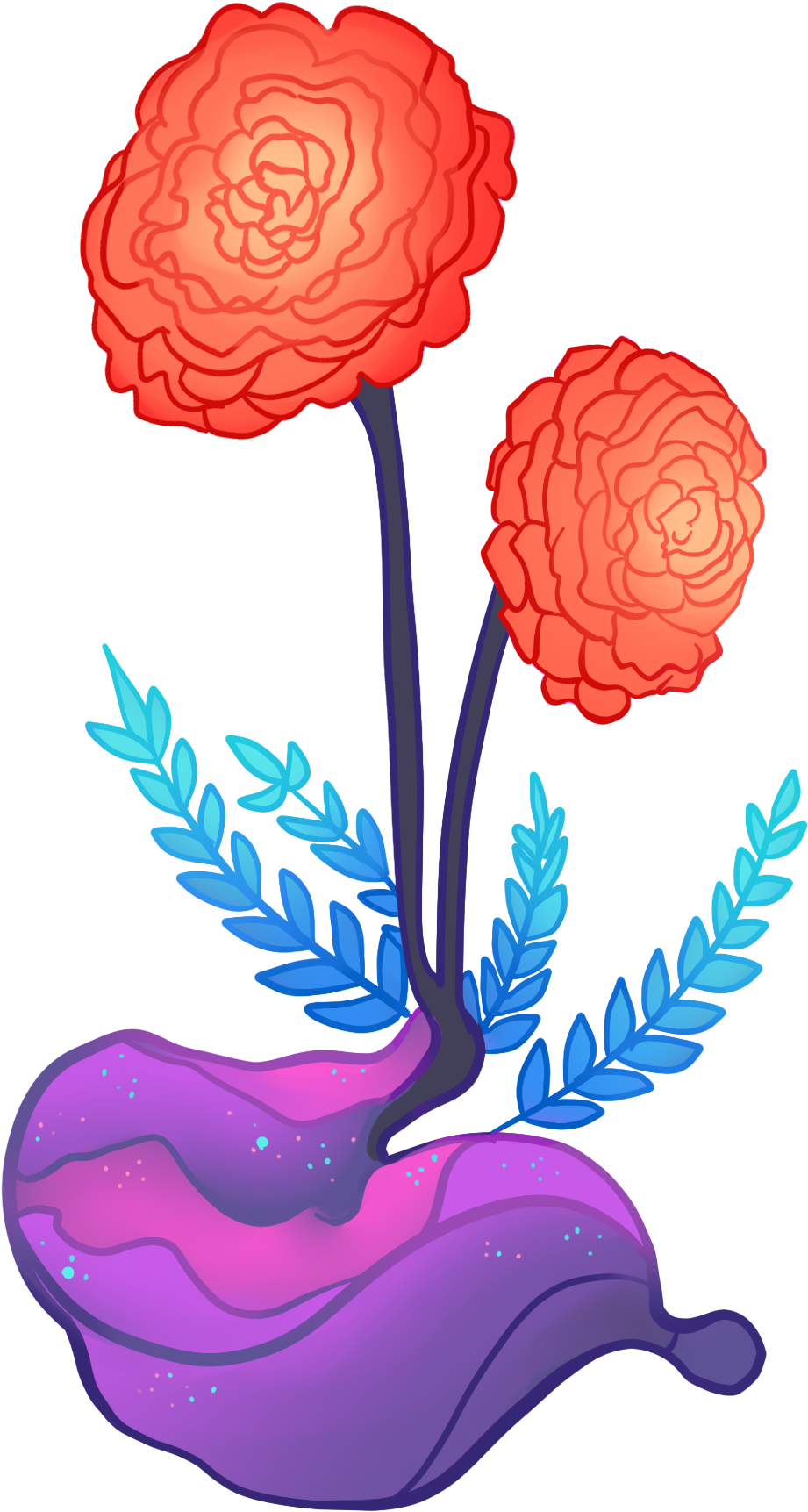 Common Zinnia (1164x1760)