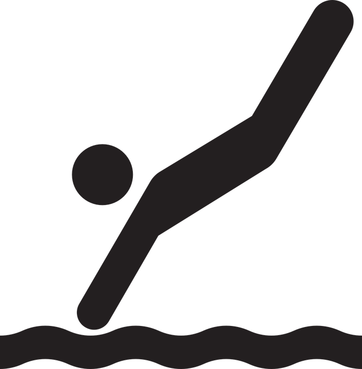 Diving Clipart Diving Sport - Diving Clip Art (706x720)