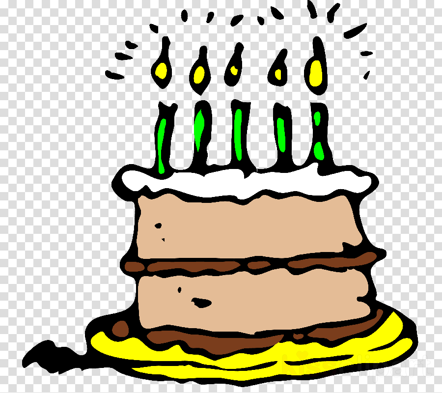 Birthday Cake Word Art (900x800)