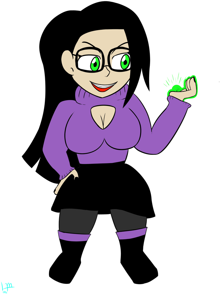 Nerdy Gnome By Lilmeppi - Cartoon (766x1043)