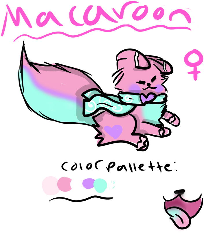 New Oc Macaroon By Macaroon-paws - New Oc Macaroon By Macaroon-paws (894x894)