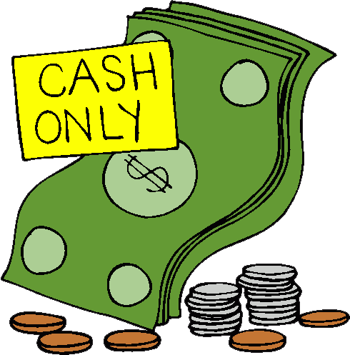 Entry Price Will Remain The Same No Matter How Much - Petty Cash Clipart (490x497)