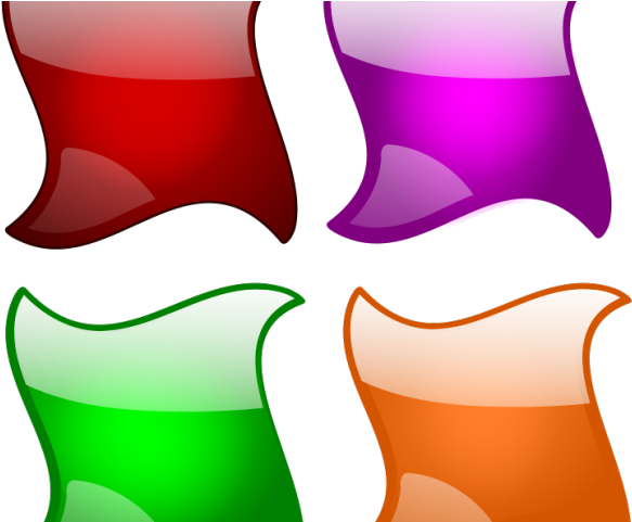 Jelly Bean Clipart Kidney Shape - Shapes Clip Art (640x480)