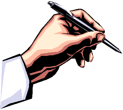 Esa Clase De Acciones Para Infligir Respeto Siempre - Mão Com Caneta Png (407x364)