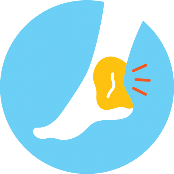 Sprains And Strains - Sprain Strain Icon (600x600)