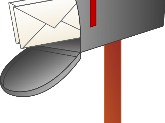 Mailbox Clipart Letter - Coffee Table (640x480)