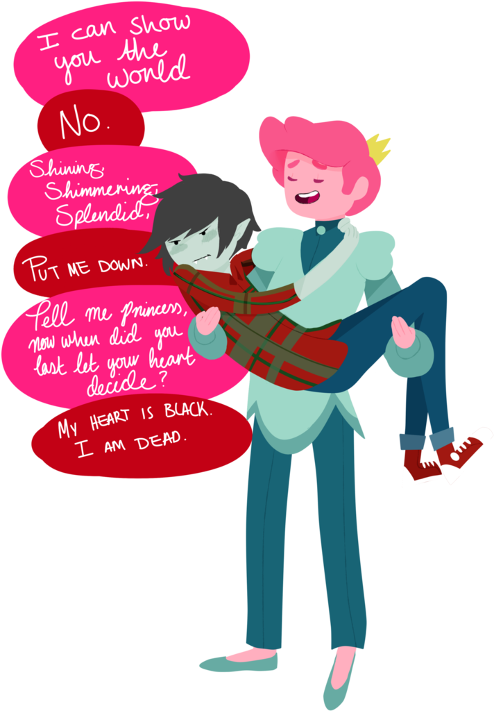 You Re Very By Artbyaimdog On Deviantart - Marshall Lee And Gumball Canon (752x1063)