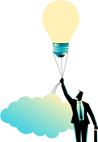 Bright Idea - Illustration (500x500)