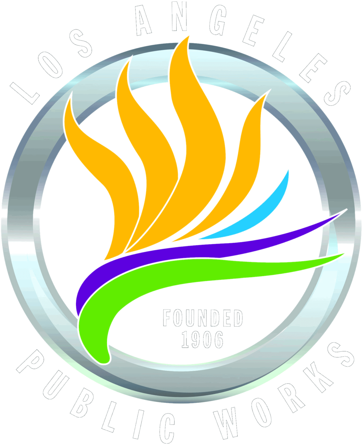 Natural Environment Clipart Environmental Sanitation - Los Angeles Public Works Logo (1500x1500)
