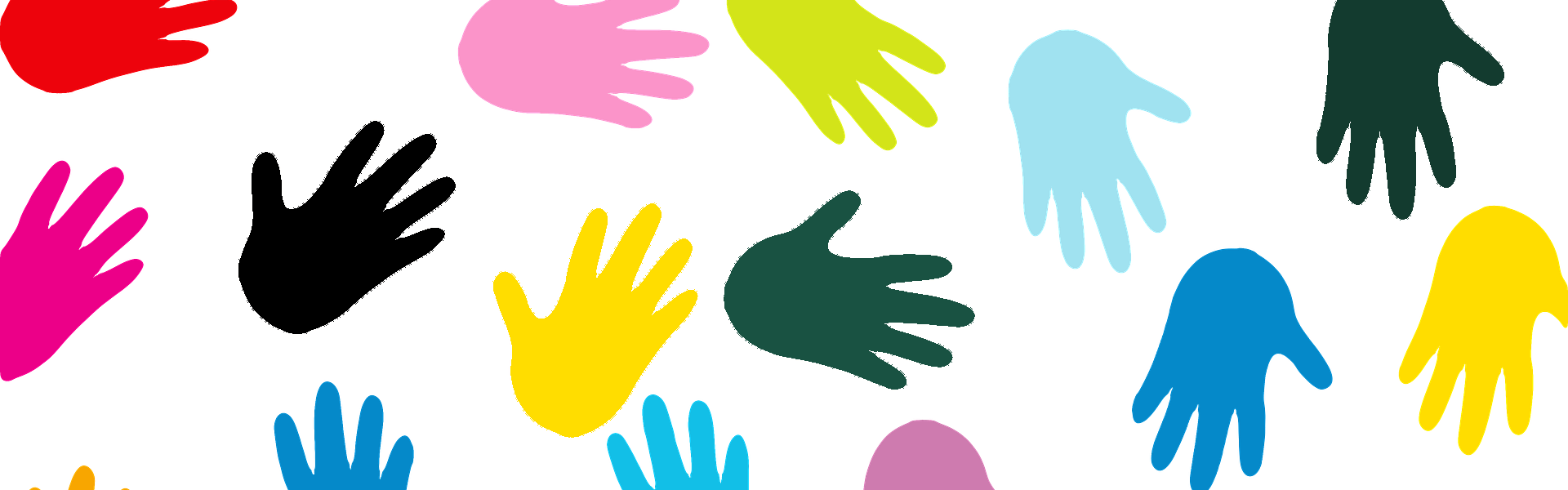 Hands Graphic - Culture Diversity Of India (1920x600)