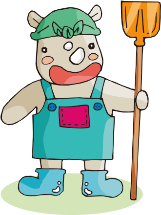 Clip Art Industrious - Industrious Cartoon (590x590)