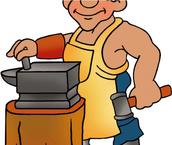 Blacksmith Clipart Artisan - Cartoon Image For Blacksmith (640x480)