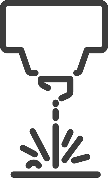 Tecnologia Taglio Perfetto - Icona Taglio Laser (364x600)