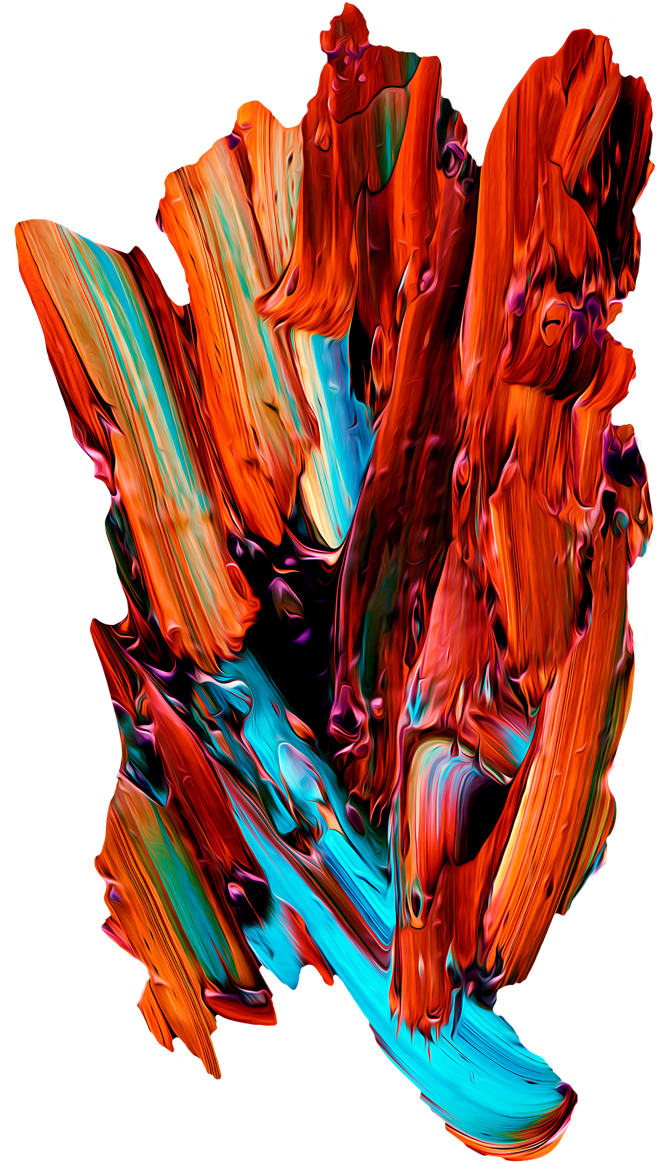 A Piece From "abstract Paint Toolbox," A Pack With - Illustration (675x1200)