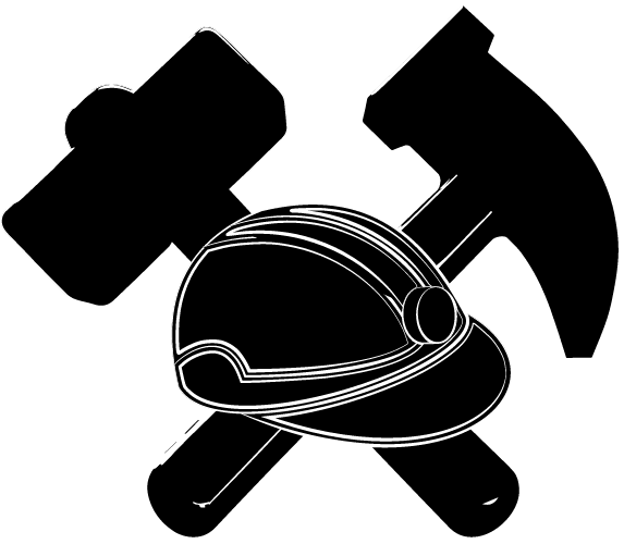 Mining - Mining Engineer Symbol (573x500)