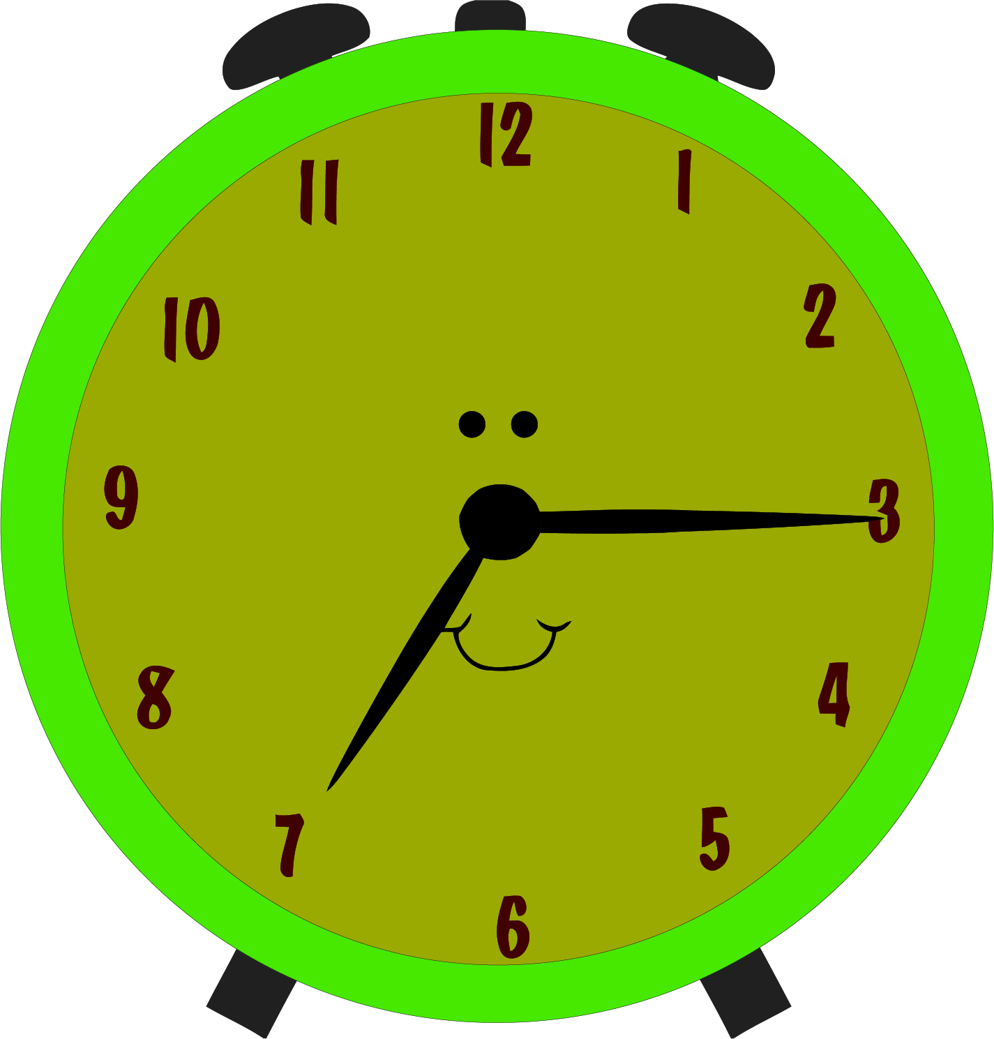 Clock Smile Watch Cartoon Clipart Png - 123 Greetings Com Good Morning Gif (1425x1489)
