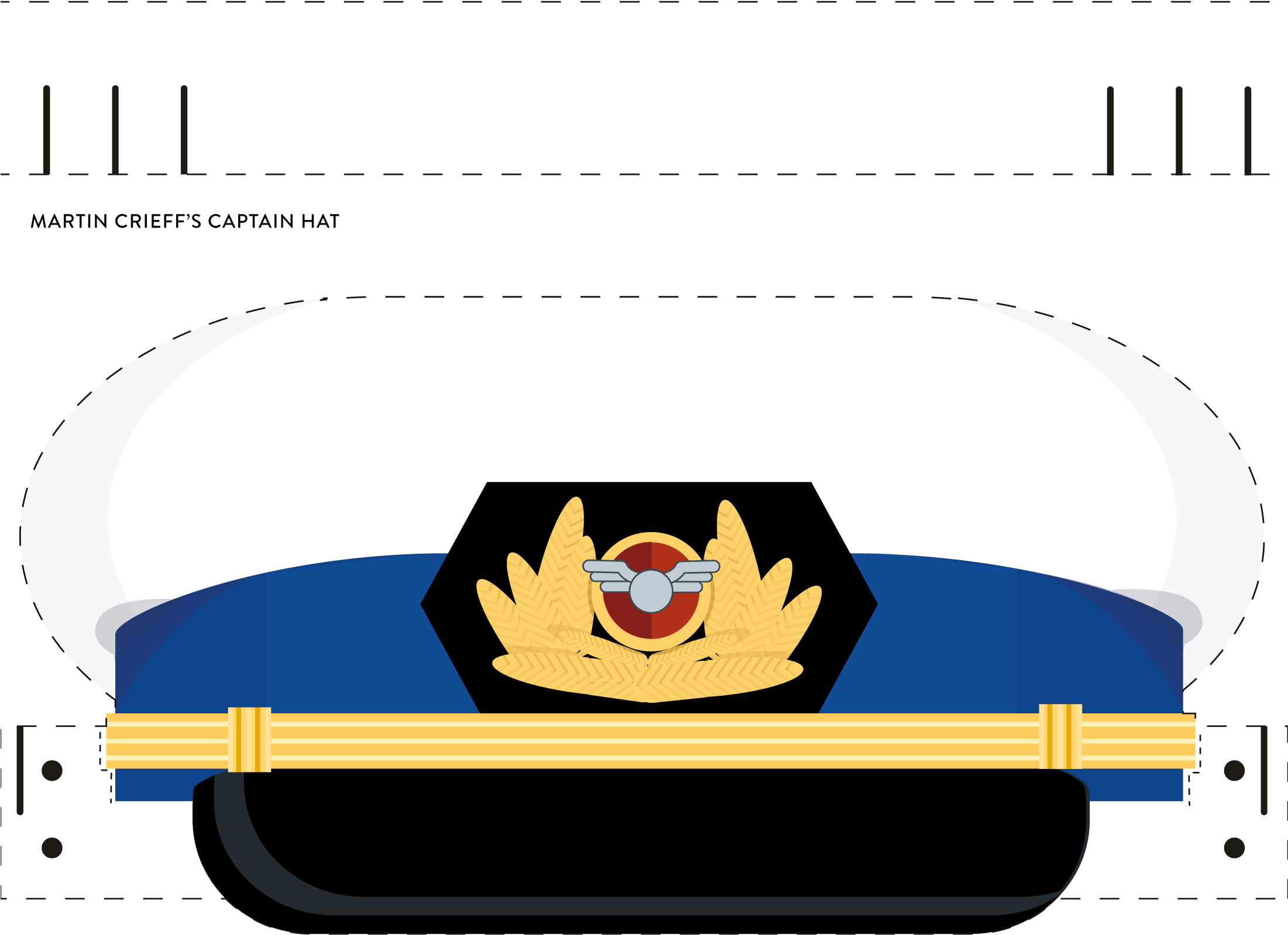 Paper Captain Hat , Png Download - Paper Captain Hat (2201x1599)