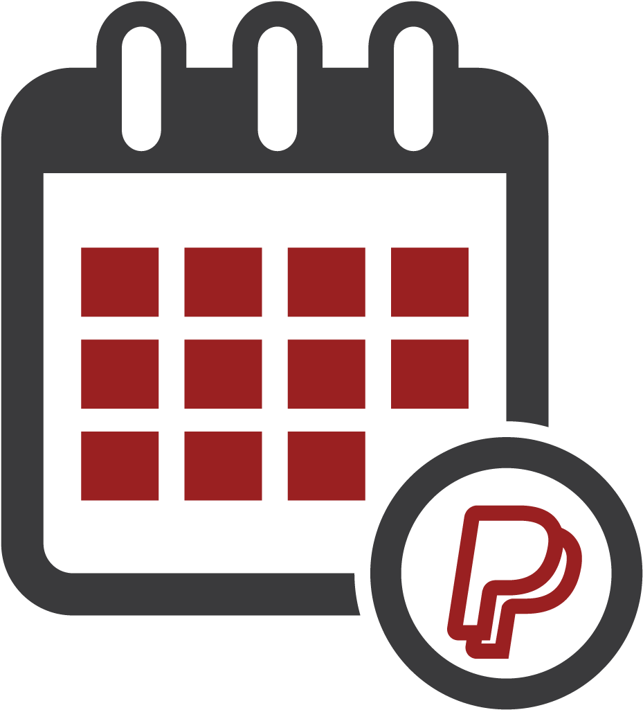Online Payments For Booked Scheduler From Cashflowproducts - Calendar Emoji Black And White (1024x1024)