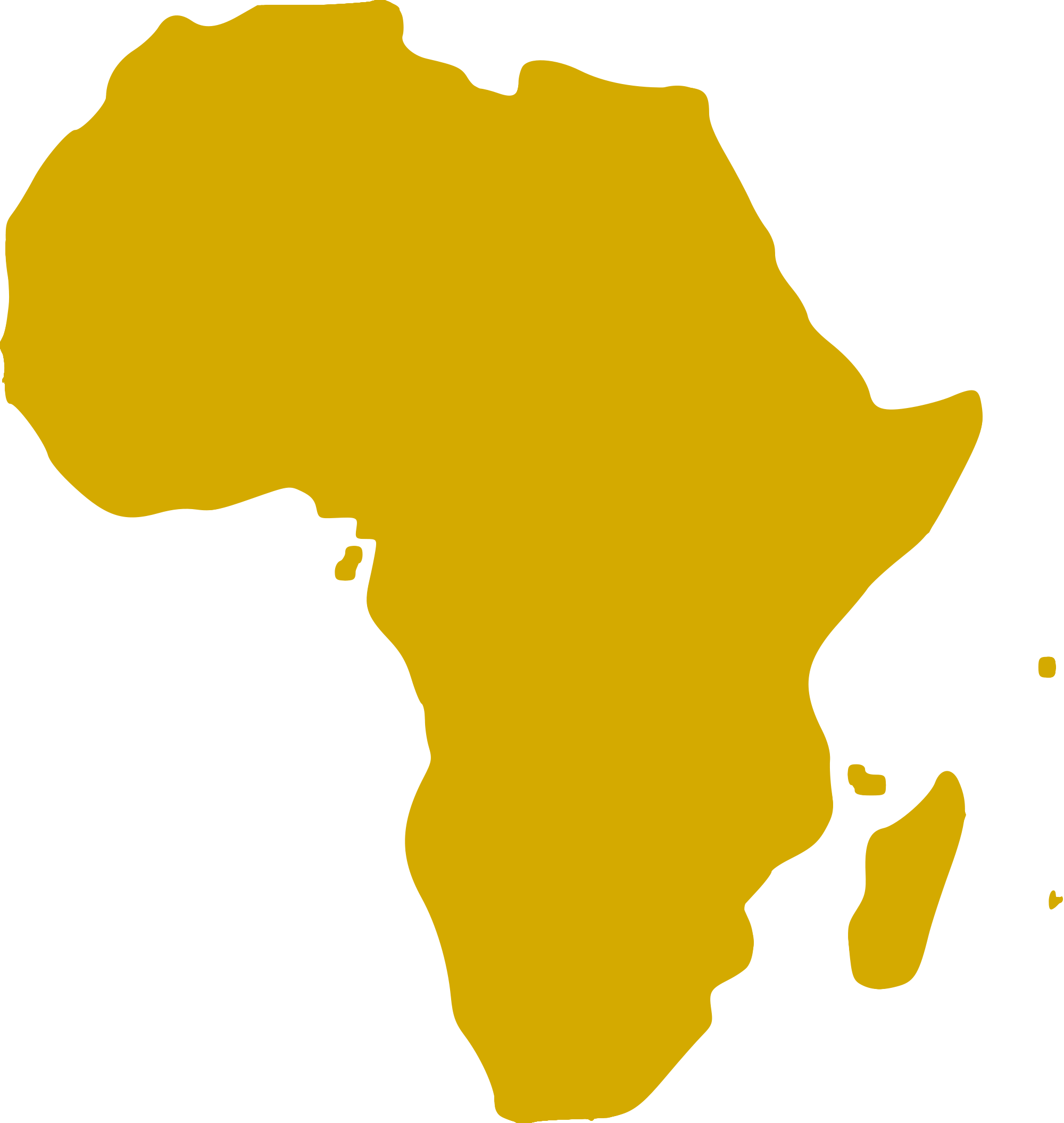 Transparent Stock Africa Svg - Africa Silhouette Png (2000x2111)